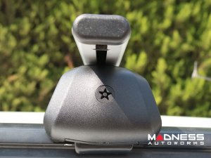 Alfa Romeo Stelvio Roof Rack Cross Bars - for models w/ factory roof rails - Silver - Starlock